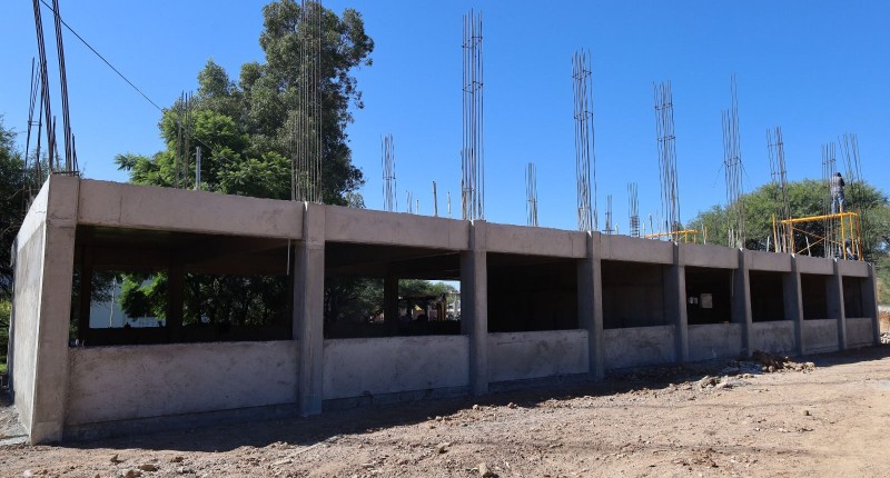 AVANZA LA CONSTRUCCIÓN DEL COMPLEJO DE FORMACIÓN MÉDICA EN CALVILLO 