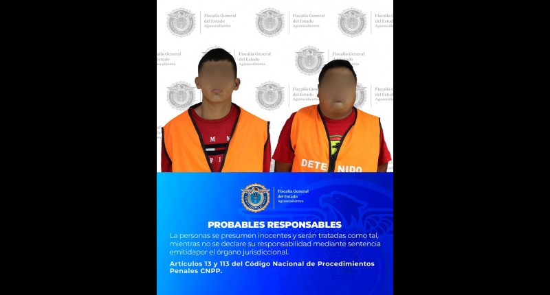 FISCALIA DE AGUASCALIENTES VINCULA A PROCESO A DOS INTEGRANTES DE UNA POSIBLE BANDA DEDICADA AL ROBO DE AUTOPARTES