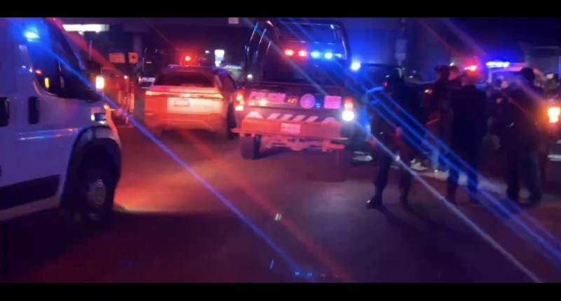 PERSECUCIÓN, BALACERA Y TRES DETENIDOS EN LA 45 NORTE EN AGUASCALIENTES