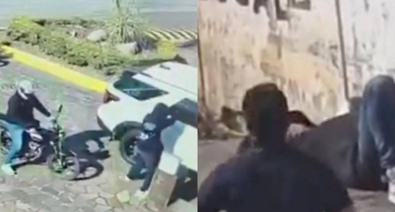 ESCOLTA FRUSTRA ASALTO A EMPRESARIO AGUACATERO EN URUAPAN, MICHOACÁN, Y SE DESATA BALACERA | VIDEO