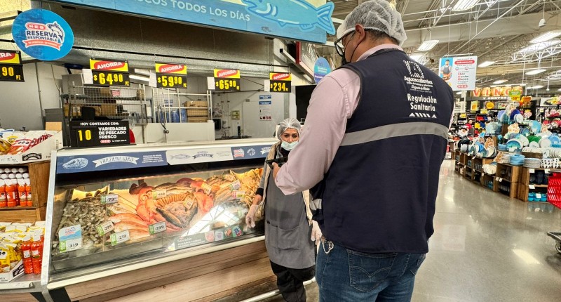 LA SECRETARÍA DE SALUD DEL ESTADO DE AGS INTENSIFICA REVISIONES EN VENTA DE PESCADOS Y MARISCOS ANTE LA LLEGADA DE LA CUARESMA