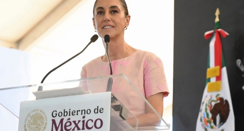 SHEINBAUM PIDE A EE.UU. DETENER ENVÍO DE ARMAS ILEGALES PARA AYUDAR A FRENAR EL NARCOTRÁFICO