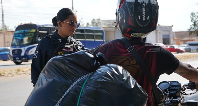 REFUERZA JESÚS MARÍA, AGS, OPERATIVO `MOTOCICLISTA SEGURO´ PARA SALVAR VIDAS