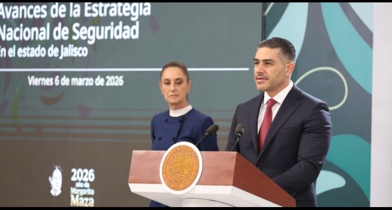 GOBIERNO DE SHEINBAUM MANTENDRÁ OPERATIVO DE SEGURIDAD EN JALISCO TRAS VIOLENCIA POR ABATIMIENTO DE `EL MENCHO´