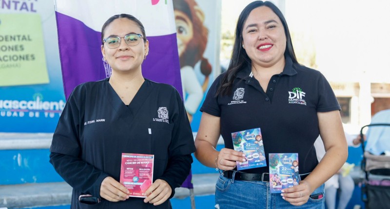 LLEVÓ MUNICIPIO DE AGUASCALIENTES JORNADA PARA LA MUJER A CAÑADA HONDA