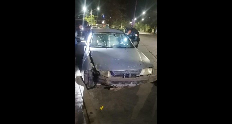 EBRIO CONDUCTOR CHOCÓ CONTRA POSTE PROVOCADO POR CONDUCTOR EN ESTADO DE EBRIEDAD EN OJOCALIENTE I, EN AGS