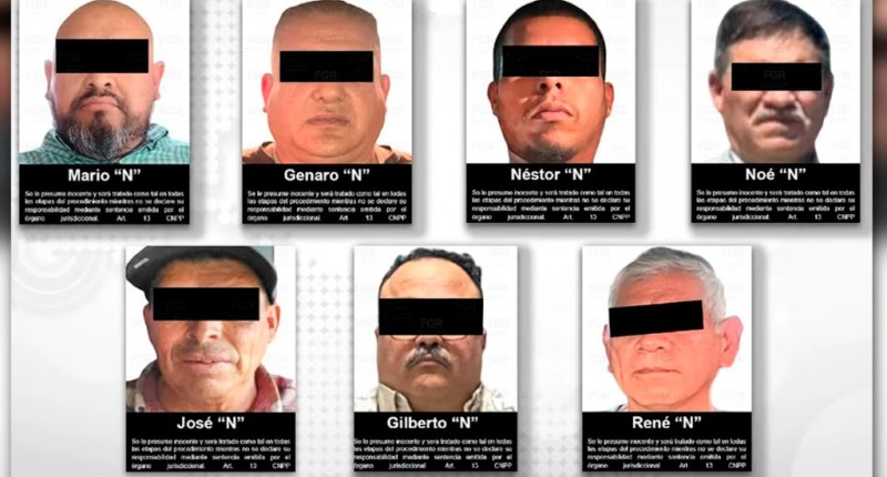 MÉXICO DETIENE A SIETE PERSONAS CON FINES DE EXTRADICIÓN A ESTADOS UNIDOS