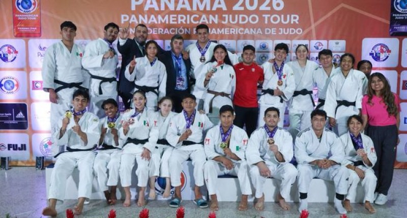 SELECCIÓN MEXICANA DE JUDO CONQUISTA 16 MEDALLAS EN COPAS CENTROAMERICANAS Y DEL CARIBE EN PANAMÁ