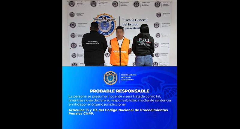 SUJETO BUSCADO POR ROBO EN JALISCO FUE DETENIDO EN AGUASCALIENTES 