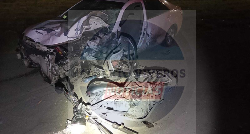 CONDUCTOR A GRAN VELOCIDAD EMBISTIÓ BRUTALMENTE A MOTOCICLISTA QUITÁNDOLE LA VIDA