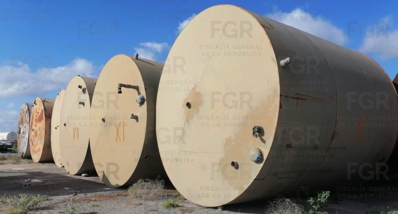 FGR ASEGURA MÁS DE DOS MILLONES DE LITROS DE HIDROCARBURO, TRACTOCAMIONES Y UN INMUEBLE EN REYNOSA, TAMAULIPAS