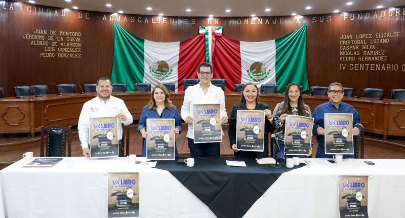 INVITA MUNICIPIO DE AGS A SUMARSE AL PROGRAMA `UN LIBRO POR AGUASCALIENTES´ 2026