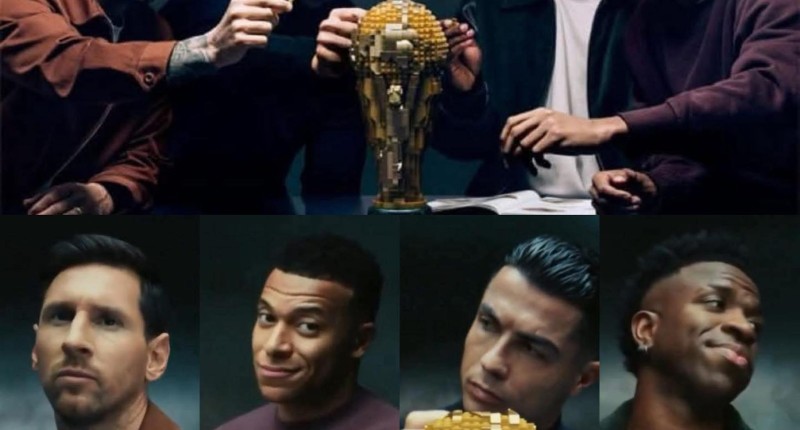 LEGO `ROMPE INTERNET´ CON COMERCIAL QUE UNE A CRISTIANO, MESSI, MBAPPÉ Y VINICIUS I VIDEO