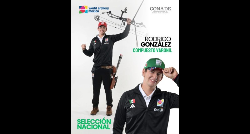 RODRIGO GONZÁLEZ, DE AGS,  FORMA PARTE DE LA SELECCIÓN NACIONAL DE TIRO CON ARCO