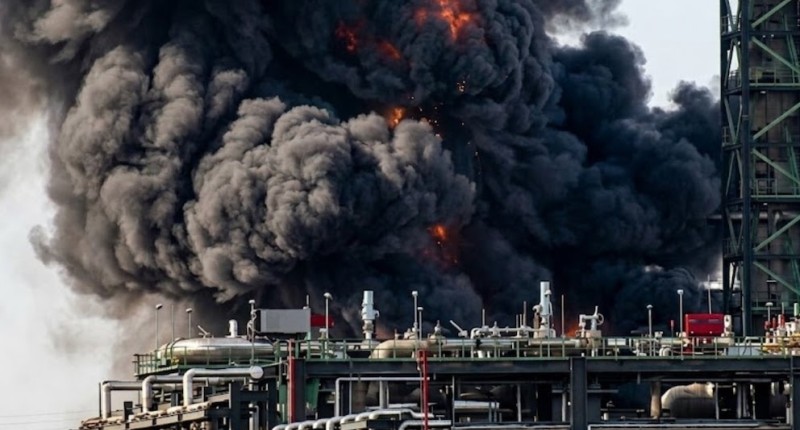 PEMEX CONFIRMA OTRO INCIDENTE EN LA REFINERÍA DOS BOCAS: REPORTAN INCENDIO EN BODEGA Y ACTIVAN EMERGENCIA | VIDEO 