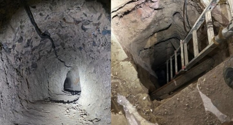 HALLAN NARCOTÚNEL DE `LOS SALAZAR` EN LA FRONTERA DE NOGALES, SONORA CON ARIZONA