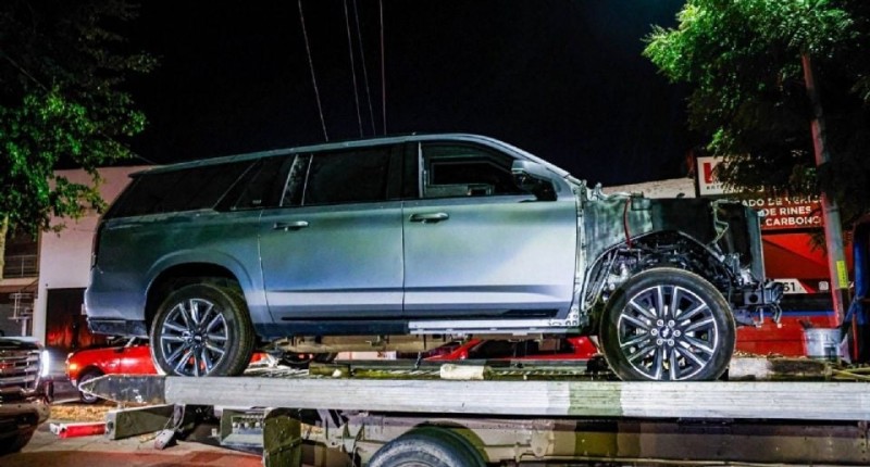 FGR DESTRUYE 18 VEHÍCULOS CON BLINDAJE ARTESANAL EN TAMAULIPAS IMPLICADOS EN HECHOS DELICTIVOS