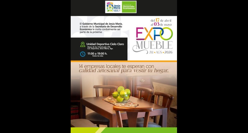 TODO LISTO PARA LA EXPO MUEBLE EN JESÚS MARÍA: DISEÑO, CALIDAD Y PRECIO