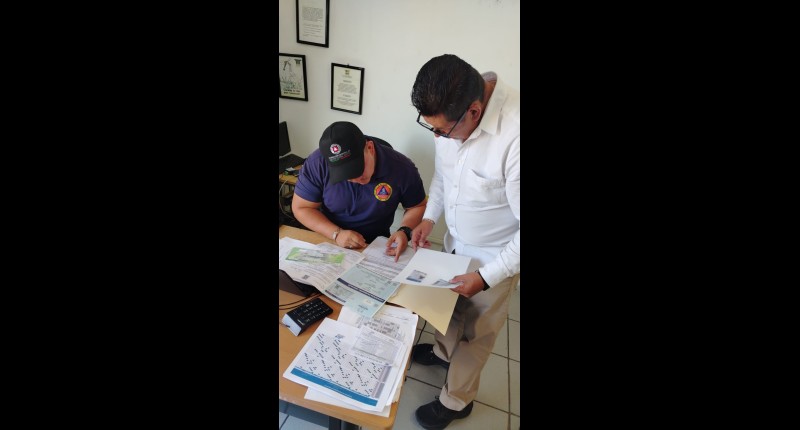 INSPECTORES DE PROTECCIÓN CIVIL MUNICIPAL DE AGS TRABAJAN A MARCHAS FORZADAS EN EL PERÍMETRO FERIAL