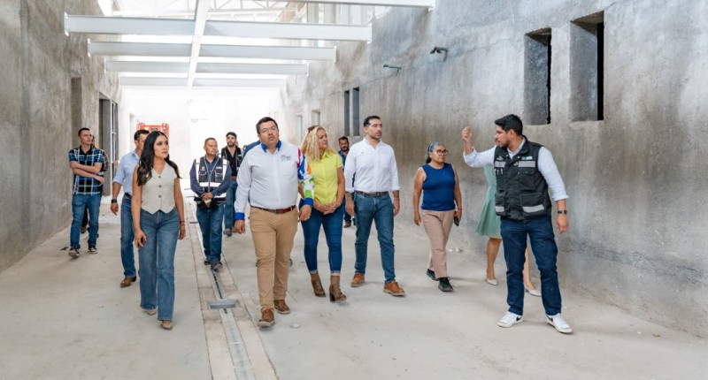 SUPERVISAN AVANCES DEL NUEVO RASTRO DE JESÚS MARÍA, AGS