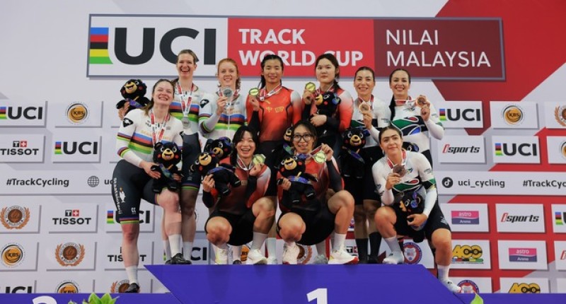 CICLISTAS MEXICANAS SUMAN DOS PRESEAS EN ARRANQUE DE COPA DEL MUNDO DE PISTA EN MALASIA