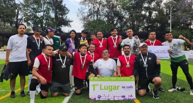 PUEBLA Y CDMX SE CORONAN EN ABIERTO MEXICANO DE FUTBOL PARA CIEGOS 2026