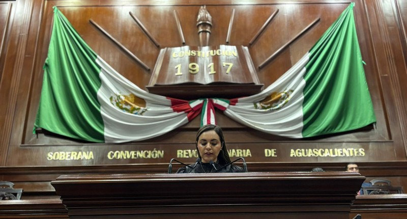 DIPUTADA EN AGS, ANA GÓMEZ, PRESENTA INICIATIVA PARA CASTIGAR A QUIENES ENCUBRAN O AYUDEN A ESCAPAR FEMINICIDAS Y  DELINCUENTES SEXUALES