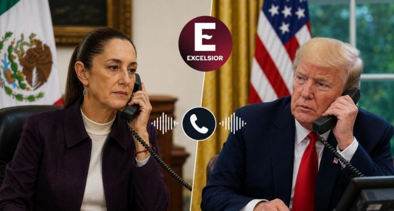 EN LLAMADA CON TRUMP, SE HABLÓ DE SEGURIDAD Y COMERCIO, NO DE SINALOA Y CHIHUAHUA: SHEINBAUM 