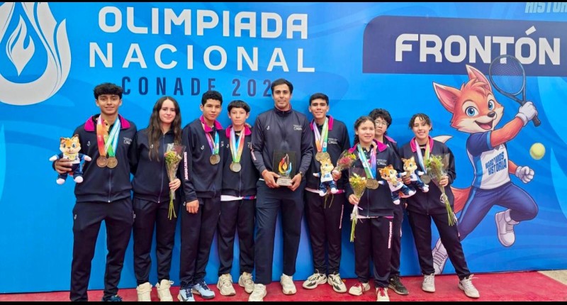 AGUASCALIENTES CIERRA COMO SUBCAMPEÓN EN FRONTÓN EN LA OLIMPIADA NACIONAL CONADE 2026
