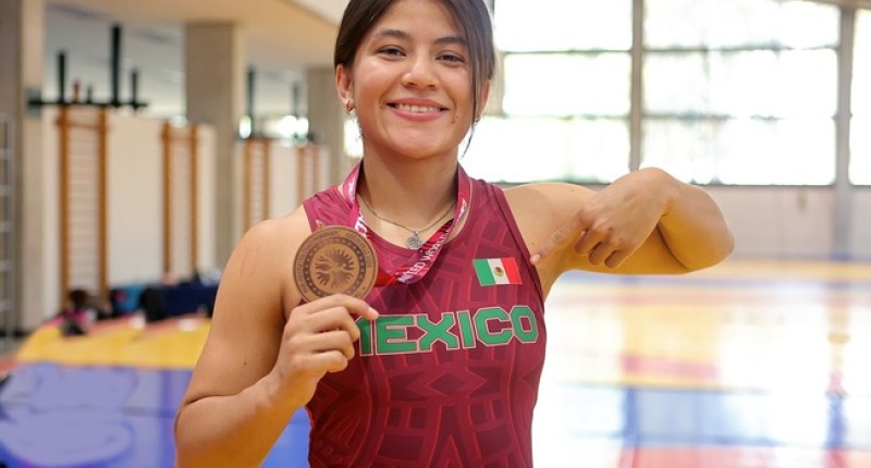 LUCHADORA MEXICANA DANIELA ROJAS AMARRA PASE A PANAMERICANOS 2027; SU OBJETIVO: LOS OLÍMPICOS 2028
