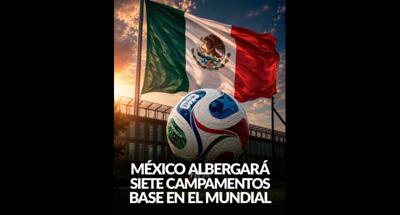 MÉXICO ALBERGARÁ LOS CAMPAMENTOS DE SIETE SELECCIONES DURANTE EL MUNDIAL