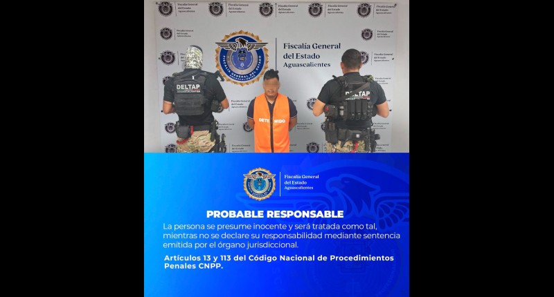 A PROCESO EL SUJETO QUE MATÓ A UN PRESUNTO RATERO EN LA COMUNIDAD DE LAS ÁNIMAS, EN PABELLÓN DE ARTEAGA, AGS