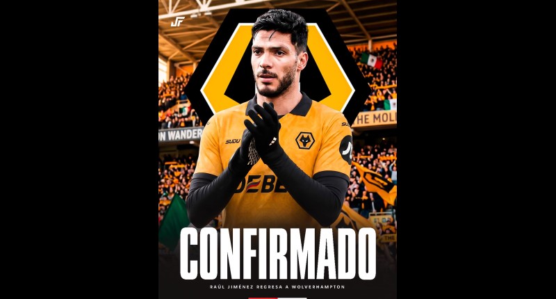 RAÚL JIMÉNEZ VUELVE AL WOLVERHAMPTON