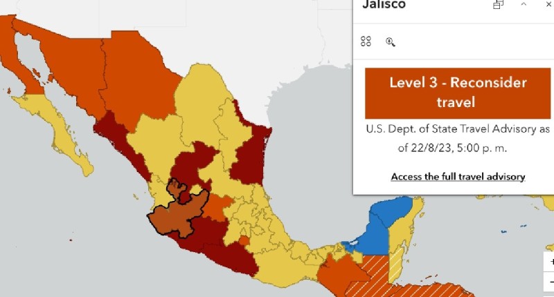 ESTADOS UNIDOS EMITE ALERTAS DE SEGURIDAD PARA MÉXICO A HORAS DEL INICIO DEL MUNDIAL