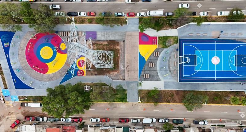 AVANZA EN AGS REHABILITACIÓN DEL PARQUE LINEAL GUADALUPE PERALTA; CON CANCHAS, ILUMINACIÓN Y VIDEOVIGILANCIA 