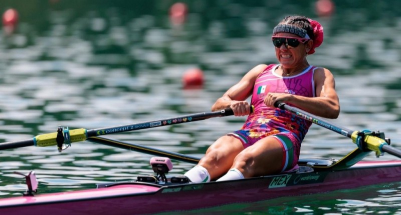 LA MEXICANA KENIA LECHUGA CONQUISTA SU SEGUNDO ORO EN COPA DEL MUNDO DE REMO