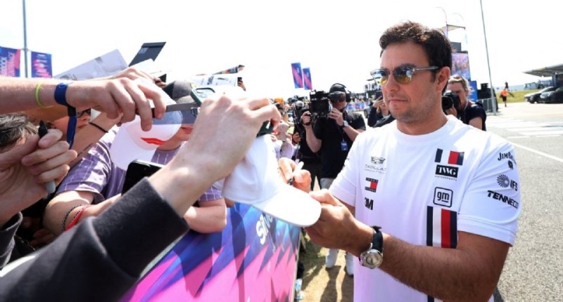 CHECO PÉREZ, DECIMONOVENO EN LA ÚNICA PRÁCTICA DEL GP DE GRAN BRETAÑA