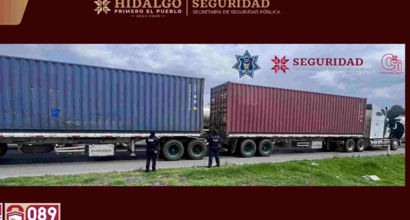 FRUSTRAN ROBO DE 64 TONELADAS DE VINO EN HIDALGO