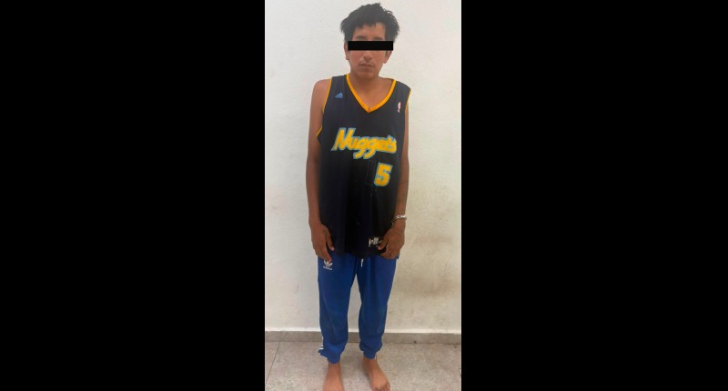 POR DARLE UNA GOLPIZA A SU HIJO DE SÓLO DOS AÑOS DE EDAD UN SUJETO FUE DETENIDO EN VILLA MONTAÑA, AGS