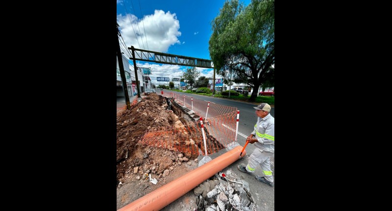 MUNICIPIO DE AGS REHABILITÓ RED DE DRENAJE EN EL FRACCIONAMIENTO LAS BRISAS