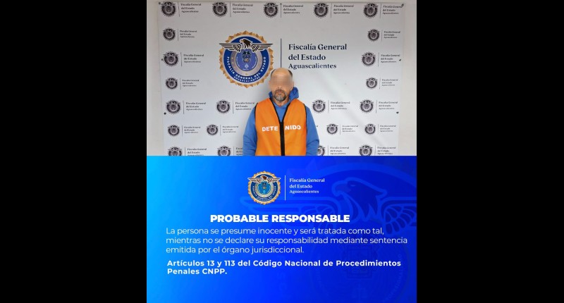 VINCULACIÓN A PROCESO EN AGS A VENDEDOR DE SUSTANCIAS PROHIBIDAS