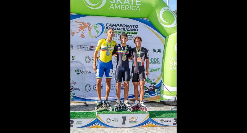 PATINADOR DE AGUASCALIENTES GANA MEDALLA DE PLATA EN  CAMPEONATO PANAMERICANO DE PATINAJE 