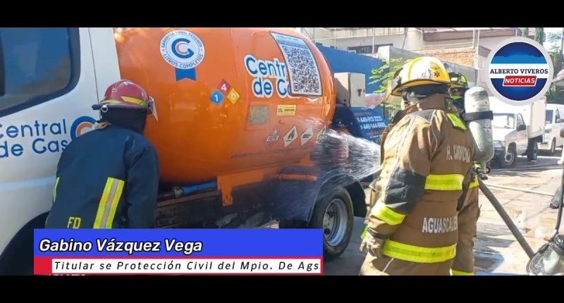 FUGA DE GAS DE CISTERNA EN POCITOS, AGS PROVOCA MOVILIZACIÓN DE CUERPOS DE EMERGENCIA Y EVACUACIÓN | VIDEO 