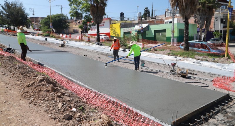 SUPERVISA ALCALDE DE AGS, LEO MONTAÑEZ, OBRAS DE REHABILITACIÓN DE INFRAESTRUCTURA HÍDRICA Y VIAL 