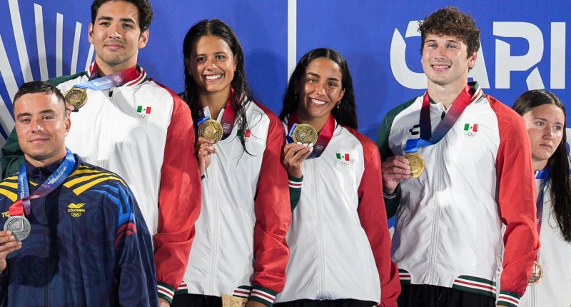 MÉXICO AMPLÍA SU DOMINIO EN LA NATACIÓN DE SANTO DOMINGO 2026 CON CINCO OROS MÁS Y 13 TÍTULOS EN TOTAL