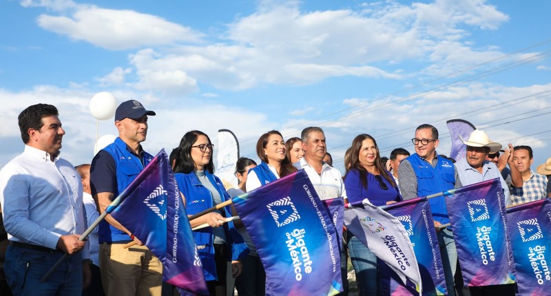 GOBERNADORA DE AGS, TERE JIMÉNEZ, PONE EN MARCHA LA AMPLIACIÓN DE LA CARRETERA ESTATAL 43, DE LOS CONOS A PALO ALTO