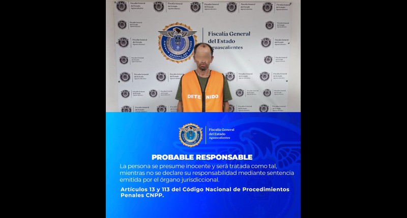 A PROCESO SUJETO QUE INGRESÓ, PORTANDO UN CUCHILLO, A UN DOMICILIO AJENO EN CERRO ALTO, AGS