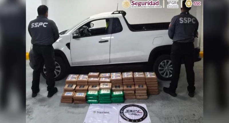 CAE SUJETO QUE TRANSPORTABA 217 KILOGRAMOS DE COCAÍNA EN UN AUTOMÓVIL EN LA MÉXICO-CUERNAVACA