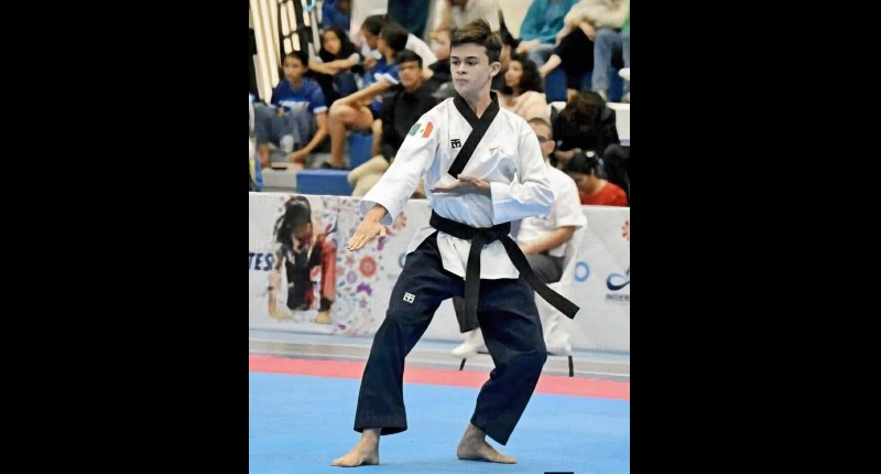 EL AGUASCALENTENSE OBED MARTÍNEZ REPRESENTARÁ A MÉXICO EN EL MUNDIAL DE TAEKWONDO EN COREA DEL SUR