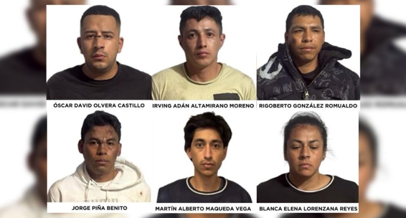 70 AÑOS DE CÁRCEL A SEIS INTEGRANTES DE BANDA QUE SECUESTRÓ A MUJER Y SU HIJA EN TOLUCA